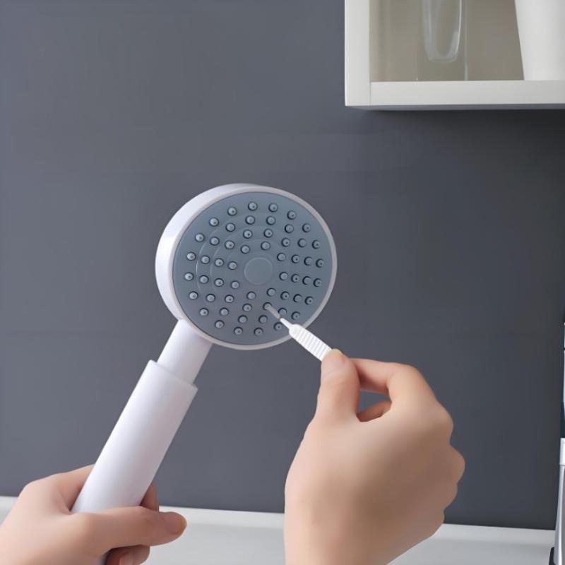 10Pcs/Set Shower Head Hole Cleaning Brush Anti-Clogging Pore Gap Cleaning Tools Kitchen Bathoom Phone Hole Clean Small Brushes