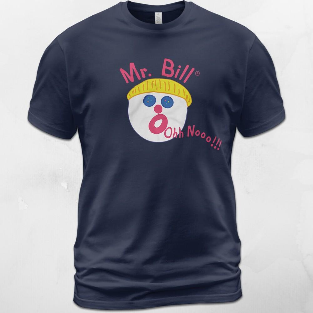 Cotton T-Shirt Saturday Night Live Mr. Bill Oh Nooo Spot Sluggo Unisex T-Shirt S