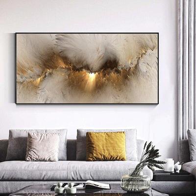 Affiche de décoration de maison, peinture à l'huile de paysage de nuage abstrait, Art mural, salon, chambre à coucher, porche, décor de salle, affiches esthétiques, peinture