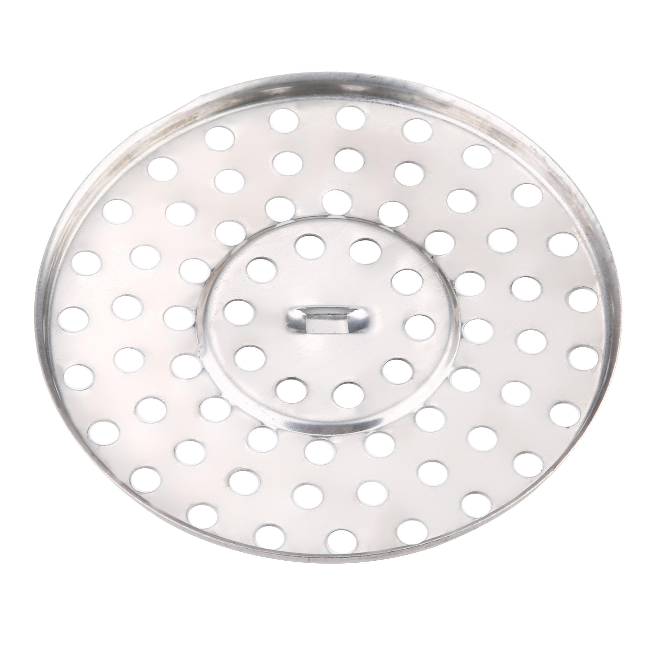 

8.5cm In Diameter Stainless Steel Round Shower Floor Drain Balcony Floor Drainage Gully