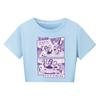 5632 Kids Girls Lily Lovebraids Print Slim Fit Short T-Shirt