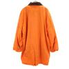 DKNY JEANS 90s Old Stainless Collar Coat S Orange With Liner Women Used
