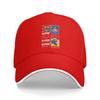 Super Marios Coins Baseball Caps Hip Hop  Sandwich Hat Unisex Style Adjustable Headwear Outdoor