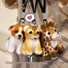 Cross-border Animal Plush Toy Pendant: Tiger, Panda, Giraffe, Leopard, Lion Doll Ornament