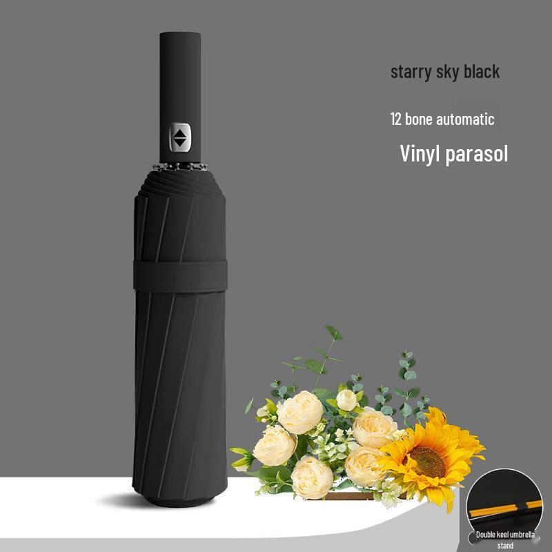 Custom Logo Umbrellas: Small Batch Promotional, Personalized Gift, Auto Folding Sun Protection