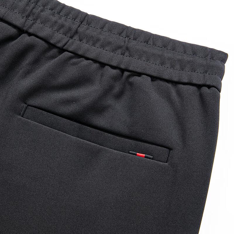 FAPAI Men's Easy-Care Four-Way Stretch Straight-Leg Casual Pants