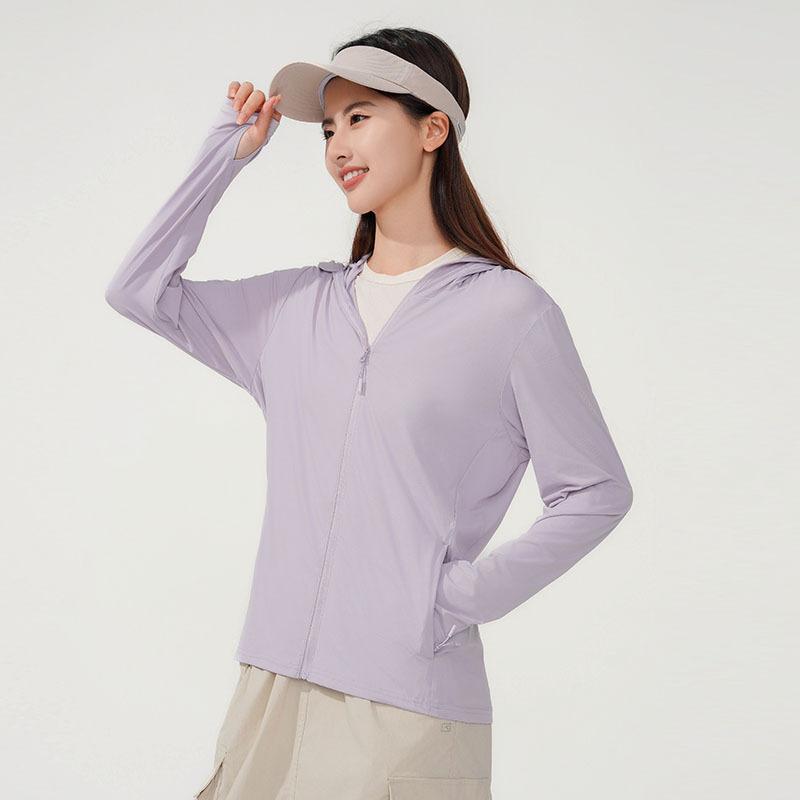 Upf10 + Ice Silk Sunscreen Clothing Women's 1011 New Summer Light and Thin Sunscreen Clothing Men's UV-proof Breathable Jacket