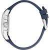 Maserati Successo Silver Blue Silicone Gents Quartz Chronograph with Date R8871621042