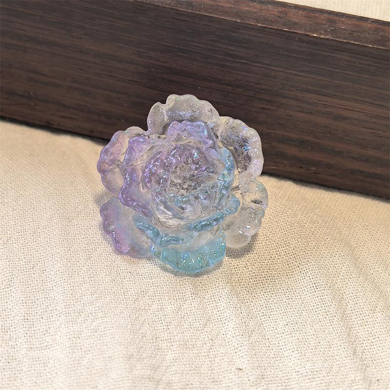 Dopamine  Beaded Jelly Shoes Sandals Accessory Diy Decorative Shoe Flower Slippers Shoe Buckle Accessories