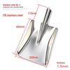 Nai Duo No. 4 Industrial 316 SS Square Shovel
