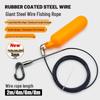 Large Portable Fish Lock Clip with Rope for Lure Fishing Gear
