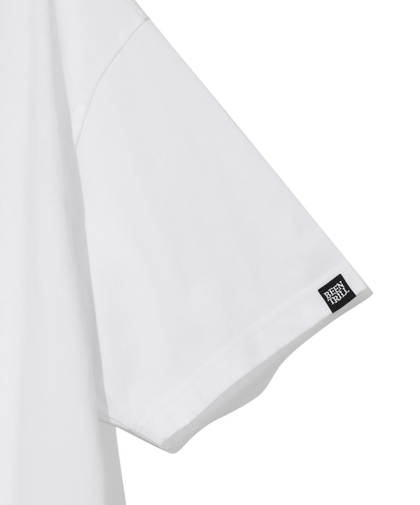 BEENTRILL Star Circle Logo T-Shirt (White)