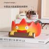 Cartoon Storage Tray Cute Cassifa Flame Porch Key Storage Tray Student Decorative Desktop Ornament