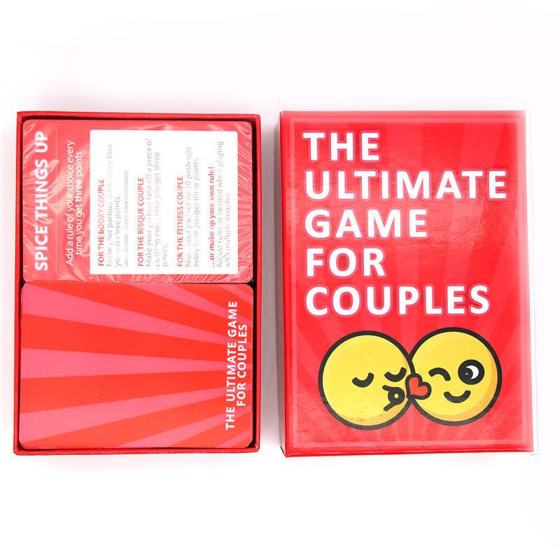 Ultimate Game The For Couples Party Board Game Cards Toy Couple Date Play Props
