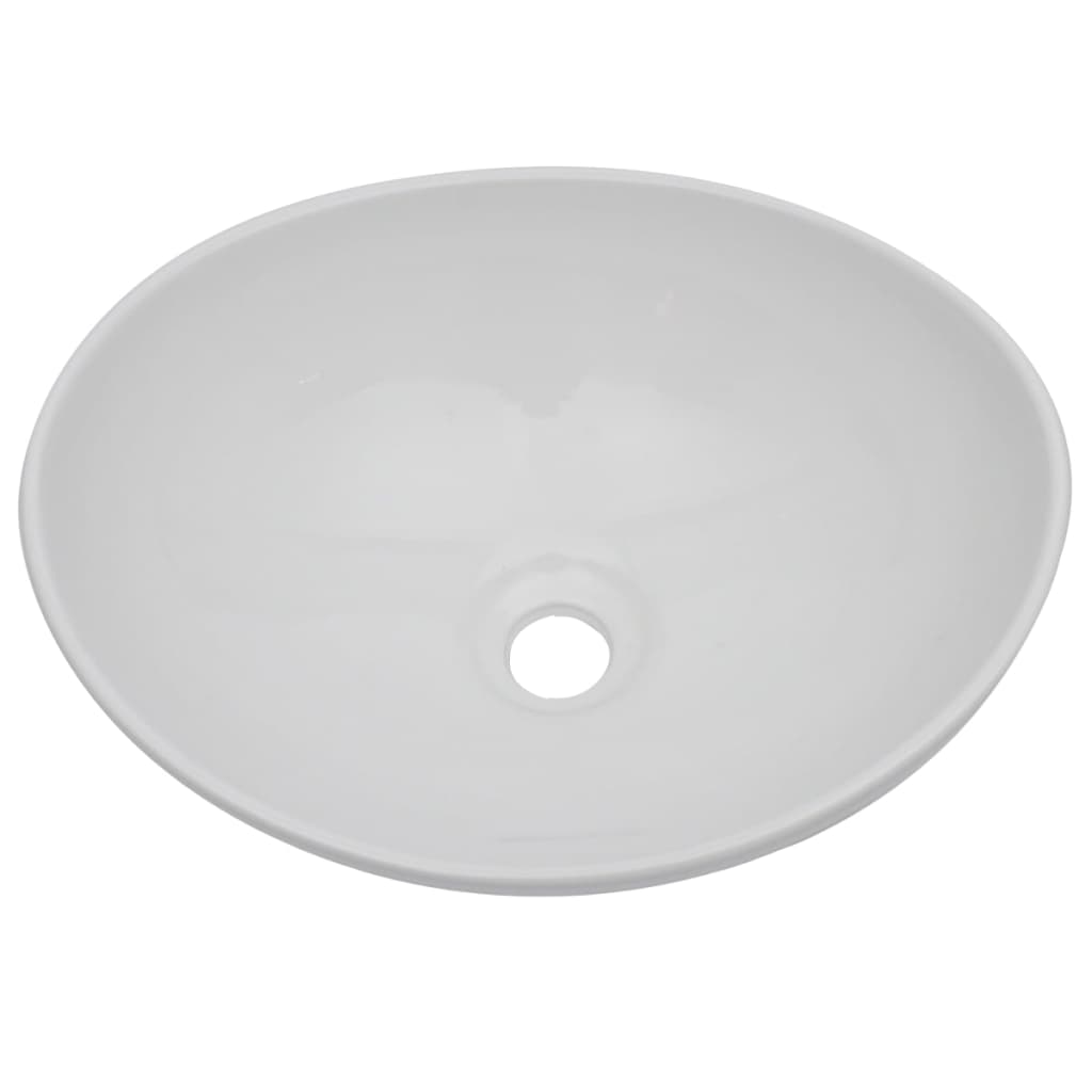 2 Piece Bathroom Furniture Set Ceramic White