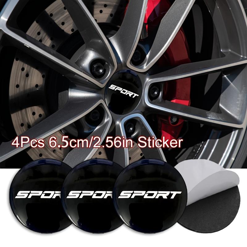 

4Pcs Car Wheel Center Stickers with SPORT Emblem in Sizes 56Mm 60Mm And 65Mm 65mm/2.56in