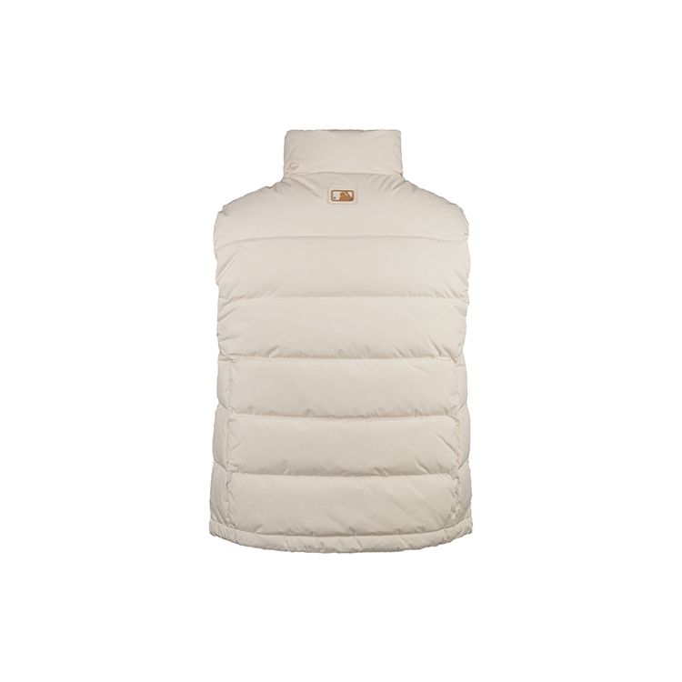 MLB Boston Red Sox Fashion Warm Fleece Casual Down Vest Unisex Vest Ivory 31DV01061-43I