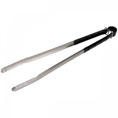 Captain Stag Bbq Tongs Stainless Large Charcoal Grabber 45cm With Stopper Ug 3324
