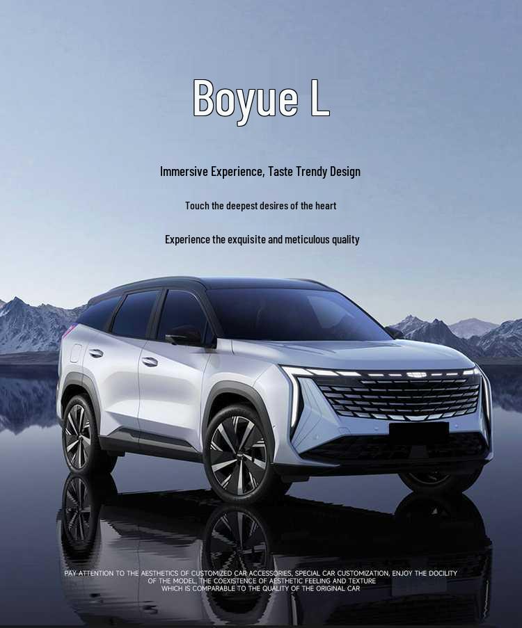 All-Season Seat Covers for 25 Geely Boyue L Models & Cushions for 24 Models - Complete Coverage