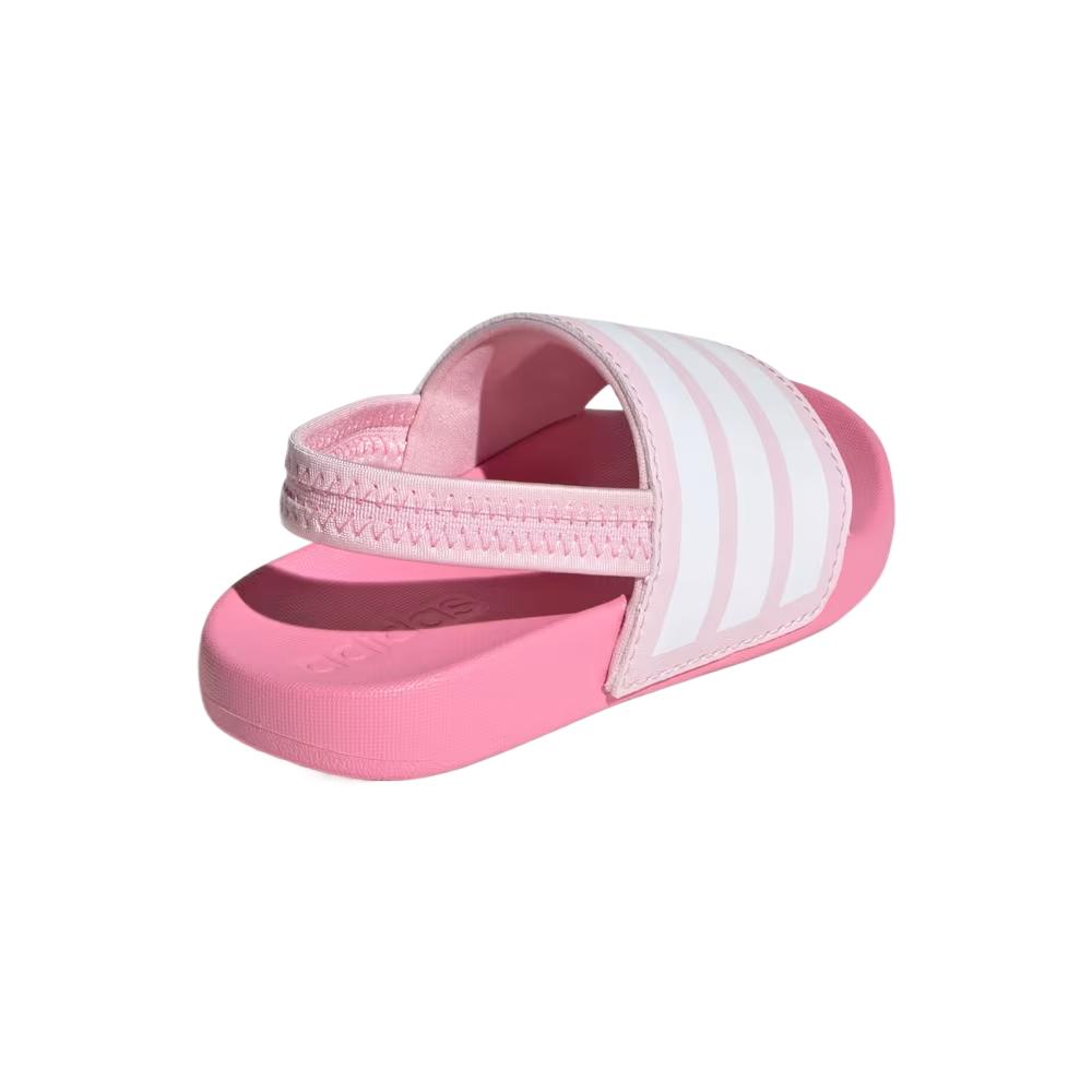 New Adidas Adilette Toddler Shoes Transparent Pink/Cloud White/Bliss Pink Infant And Toddler JR5326