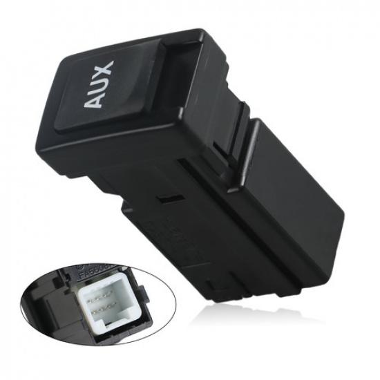 Auxiliary Stereo Adaptor Input Aux Port for Toyota RAV4 09-11 Tacoma 09-12