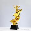 Customized Resin Dolphin Breaststroke Butterfly Swimming Crystal Base Trophy, Excellent Awards, Home Decor Craft, Lettering, 1Pc