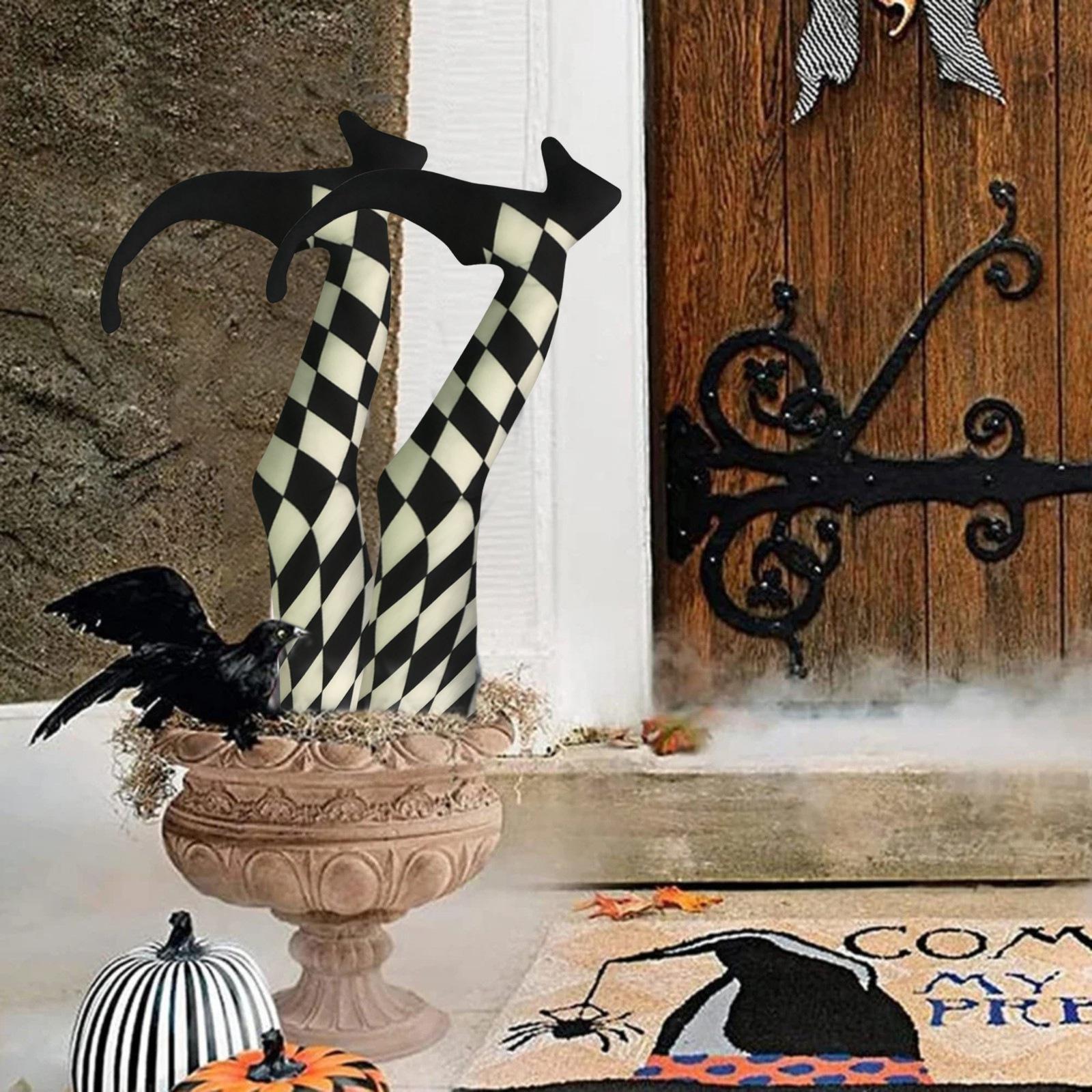 

Хэллоуин украшения: Бедра Злой Ведьмы, Смешные Красивые Ноги Противоположного Пола One Size чёрный