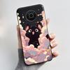 Custodia Per Nokia X10 X20 X100 Custodia per Telefono Nera Opaca Morbida TPU Copertura Protettiva Integrale Estetica Lusso Carina Cool Ragazzi Ragazze Guscio