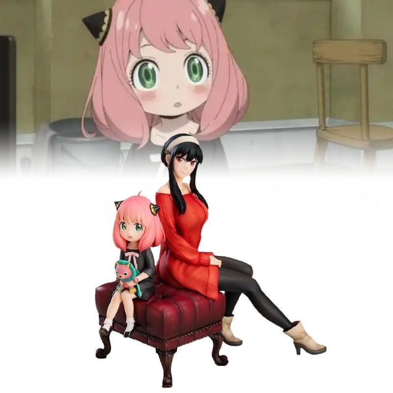 Eye Catching Anya And Yor Spy Family Figure Delightful 15cm Pvc Home Decor Piece