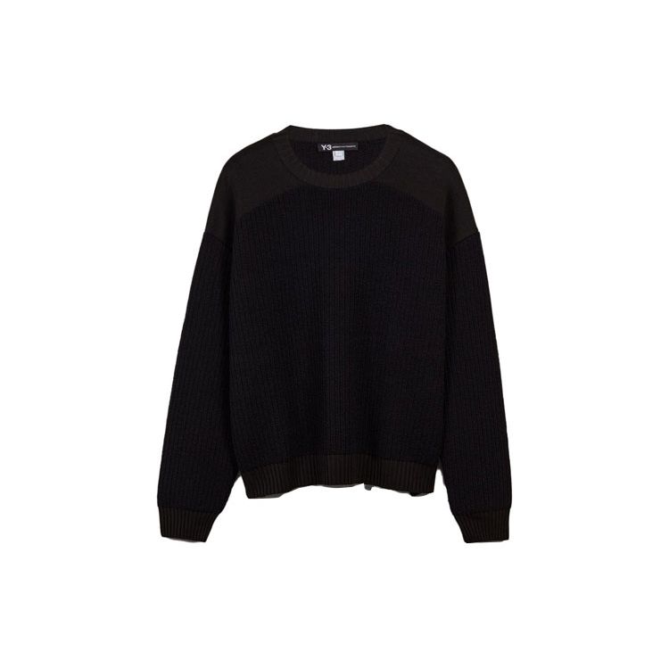 

Adidas Solid Color Loose Sport Pullover Sweatshirt Unisex Tops Black H63084 M