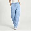Women's High Waist Drawstring Wide Leg Pants Casual Trousers