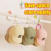 Hat Storage Clothes Hanger Invisible Luxury Multi-Function Hook Home Use New 2025 Plastic Coat Hanger Nordic Sle Adult Closet