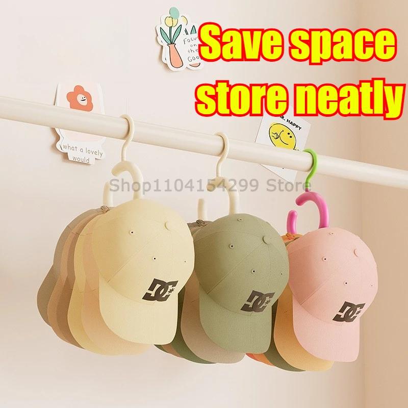 Hat Storage Clothes Hanger Invisible Luxury Multi-Function Hook Home Use New 2025 Plastic Coat Hanger Nordic Sle Adult Closet