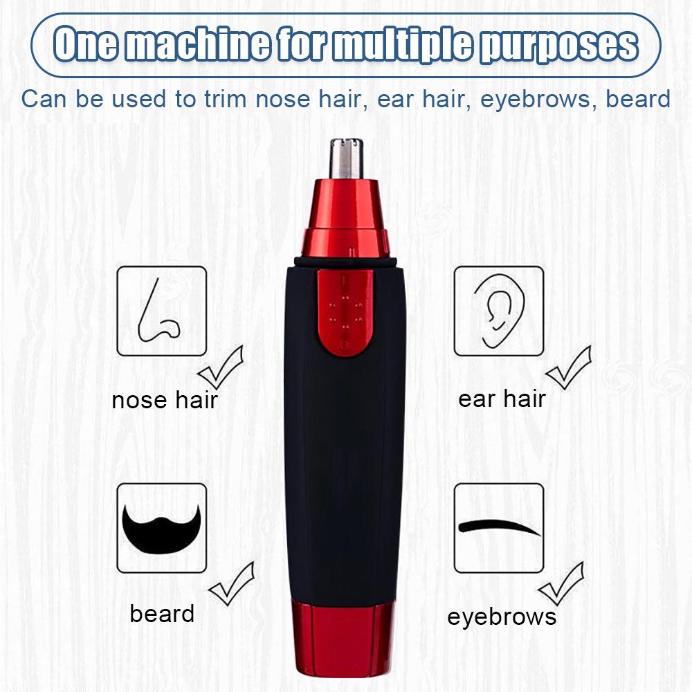 Electric Nose Hair Trimmer Implement Shaver Clipper Men Women Ear Neck Eyebrow Trimmer Shaver Man Clean Trimer Razor Remover Tool