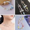 8/16/32pcs Glass Material Starfish Zhuhai Ocean Style Decoration Zhuhai Ocean Animal Beads Fashion Multi functional Personalized Decoration