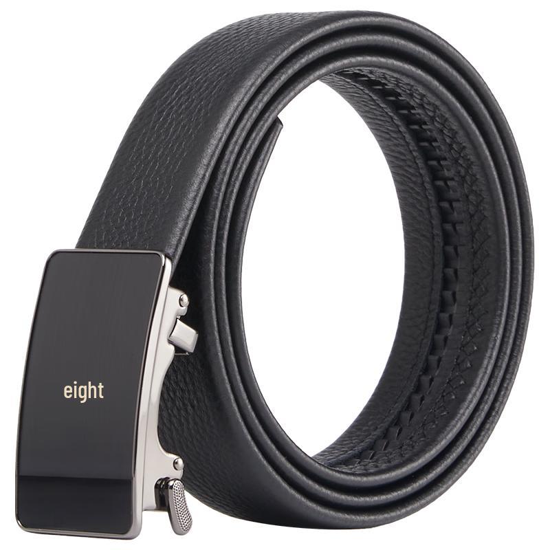 

Yierkang Men s Genuine Leather Automatic Buckle Belt 115cm