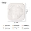 Silicone Anti-Clog Kitchen Sink Strainer & Hair Catcher with Suction Cup