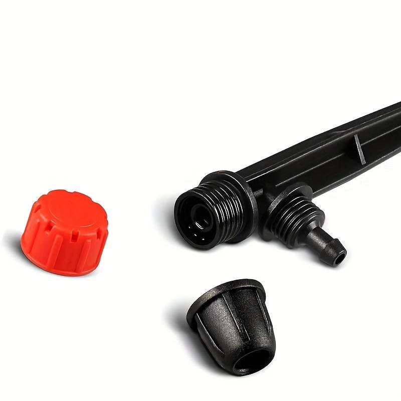 50pcs Adjustable 360° Drip Emitters with Stakes for 1/4 Inch Irrigation Tubing Garden Lawn Potted Plants Watering System