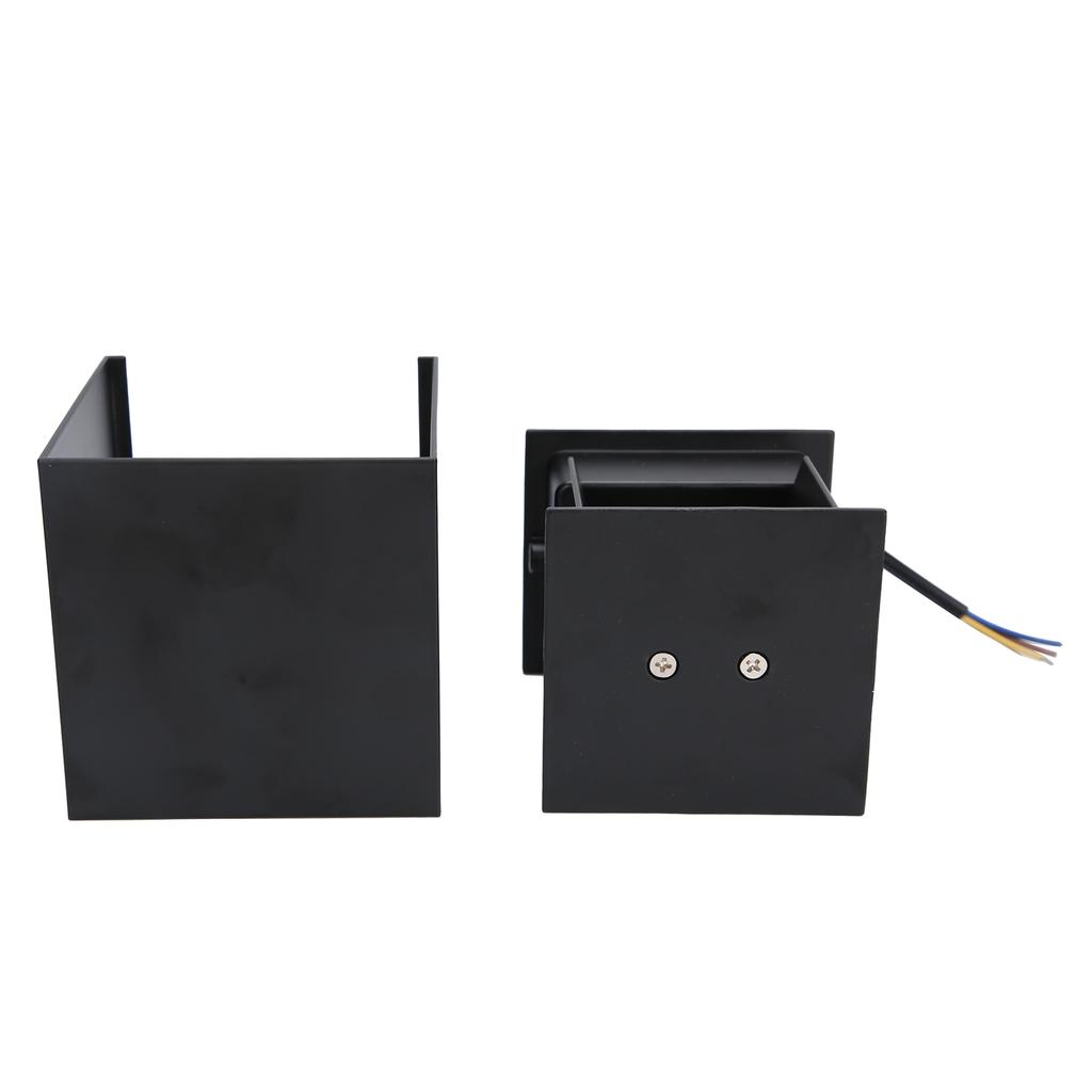 12W LED Wall Light Outdoor IP65 Waterproof Square Wall Lamp Garden Decorative Lighting Lamp