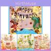 Whimsical Party Birthday Aluminum Balloon Set With Colorful Cartoon Characters For Events Kids