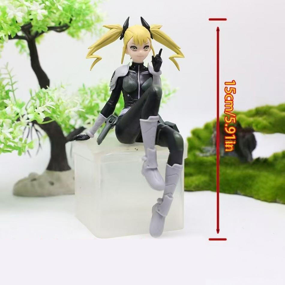 2026 Anime Figurine Kaiju No. 8 Soshiro Hoshina Kikoru Shinomiya Action Model Pvc Toys Collection Desktop Accessories Present