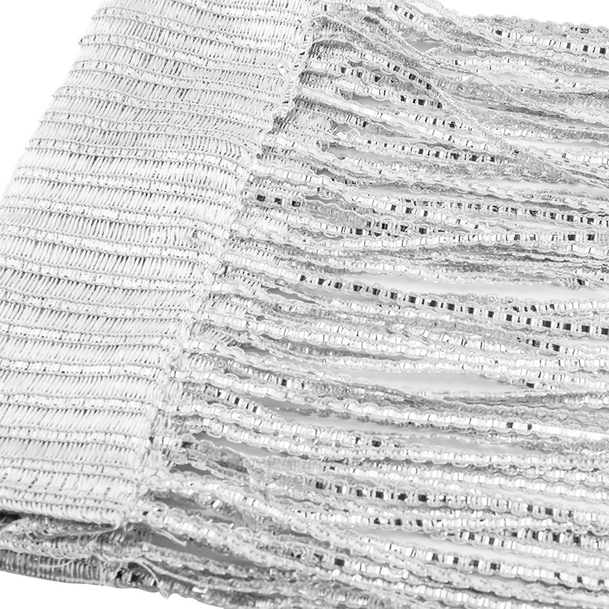 

100x200СМ Нитяная Дверная Занавеска Нитяная Занавеска Перегородка Однотонная Кисточка Бахрома Оконная Панель Драпировка Антимоскитная Защита от Мух Насекомых Жуков Драпировка 100x200CM белый