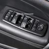 For Jeep Grand Cherokee WK2 2011-  Interior ABS carbonfiber Car Window Lift Button Glass control Switch Panel Cover stikcer