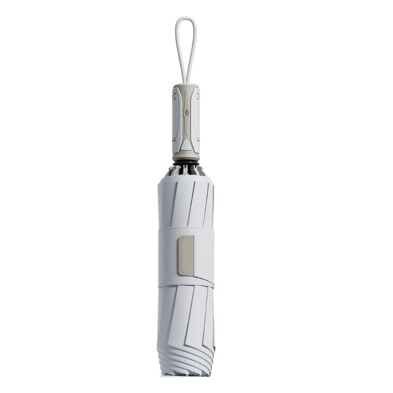 Automatic Stormprevent Umbrella With Simple Open Large Canopy Wind Resistant For Heavy Rain Prevent And Reverse Folding