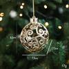 Elk Christmas Gold Plating Hanging Pendant Plastic Christmas Tree Ornaments  Christmas Party