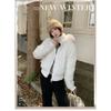 Winter Fur Collar Casual Thickened Cotton Jacket Short Design Women's Warm Down Cotton Jacket Hooded New Jacket
