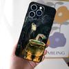 Halloween Moon Witch Horror Phone Case For iPhone 16 15 11 13 12 14 Pro Max Mini X XR XS 7 8 Plus Soft Cover