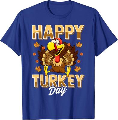 Happy Turkey Day Thanksgiving Day Holiday Gift Unisex T-Shirt
