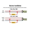 Turn Signal Light Load Resistors 6 OHM Electrical Replacement Accessories