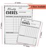 Inkdotpot Magnetic  Whiteboard Weekly Chores Chore  Chart For  Refrigerator  - Dry Erase Behavior Chart For Kids